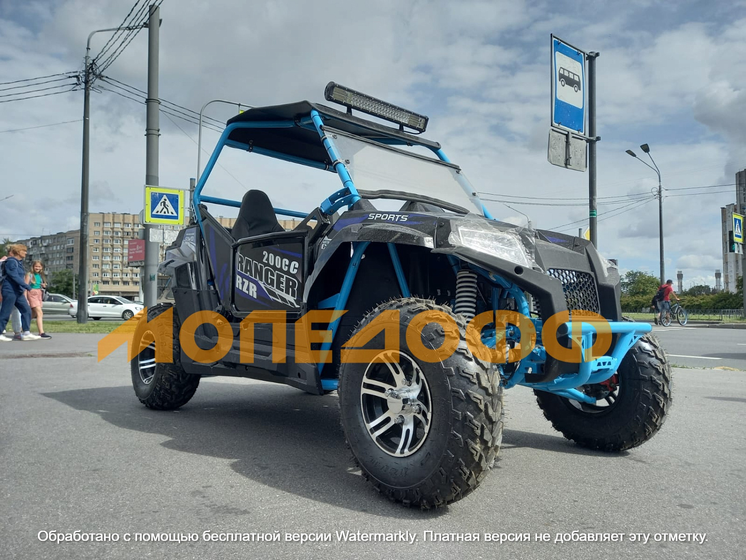 RANGER Багги Ranger RZR 200 EFI Blue