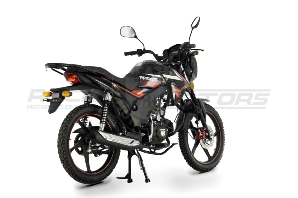 Мопед ROCKOT ALPHA CITY M-12 125(49.9) чёрный глянцевый
