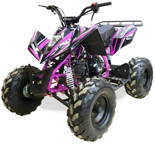 MOTAX Квадроцикл MOTAX ATV T-Rex Super LUX 125cc фиолетовый