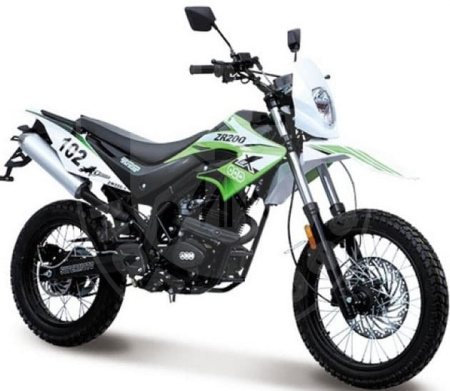 ABM Мотоцикл АВМ ZR 200 green