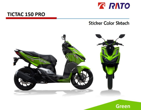 RATO Скутер RATO Tictac 150 Pro Green