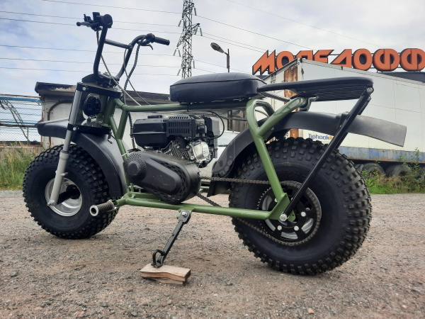 Мотоцикл - вездеход Альбатрос SR-21 mini red partisan