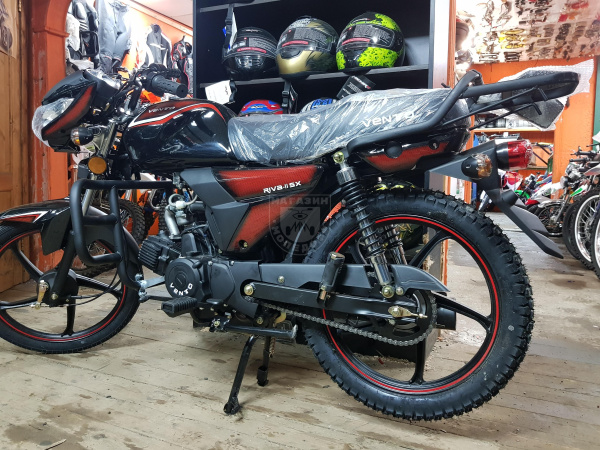 VENTO Мопед Alpha RIVA II SX Black 110(50)(Альфа)