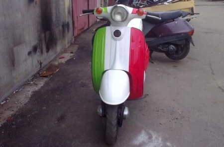SUZUKI Ретро Скутер - мокик Suzuki VERDE 50сс 2т
