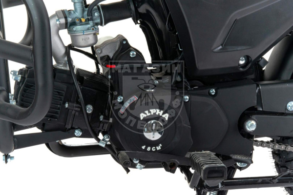 Motoland Мопед Motoland Альфа RT Forester 11 black 18/18