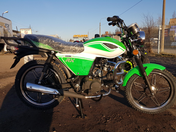 VENTO Мопед Alpha RIVA II RX Black110(50) (Альфа)