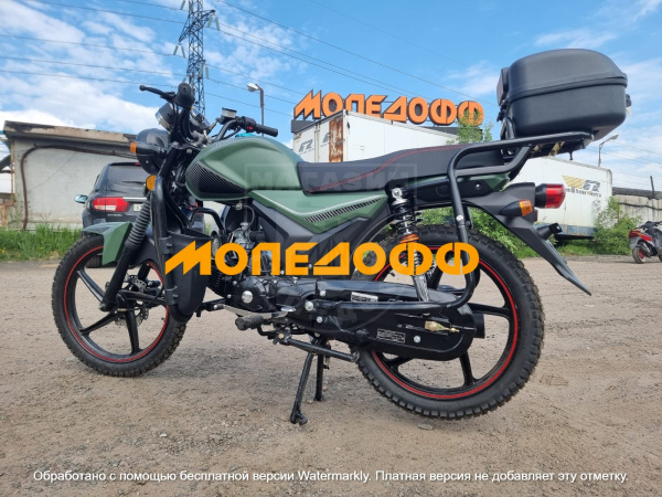 ROLIZ Мопед Roliz Alpha Tourist Luxe Haki 125(50)