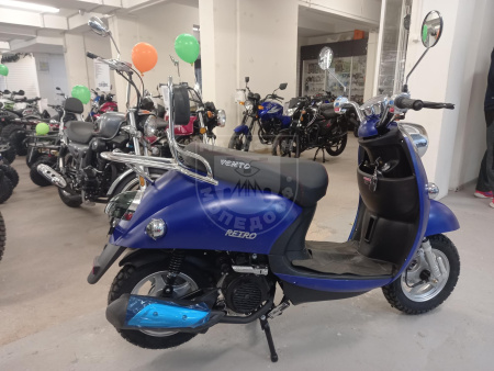 VENTO Скутер Vento Retro Blue 50(125) cc 4т ретро