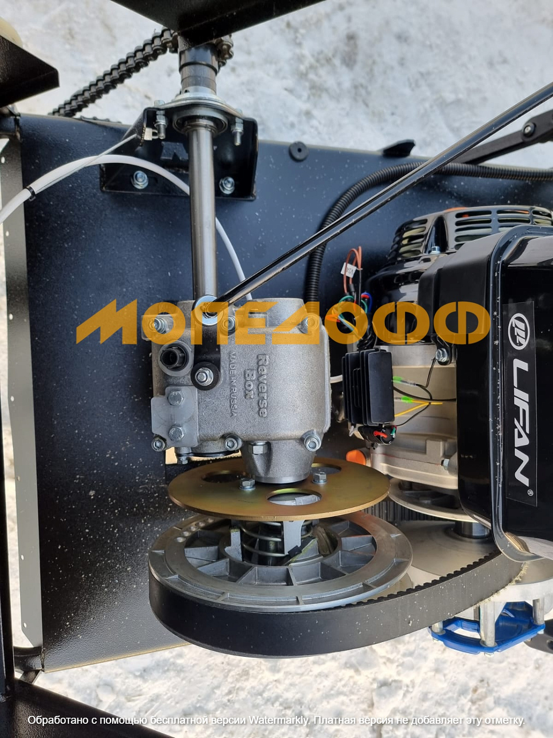 LUXE М600 Мотобуксировщик Мужик М600 20 л.с Реверс