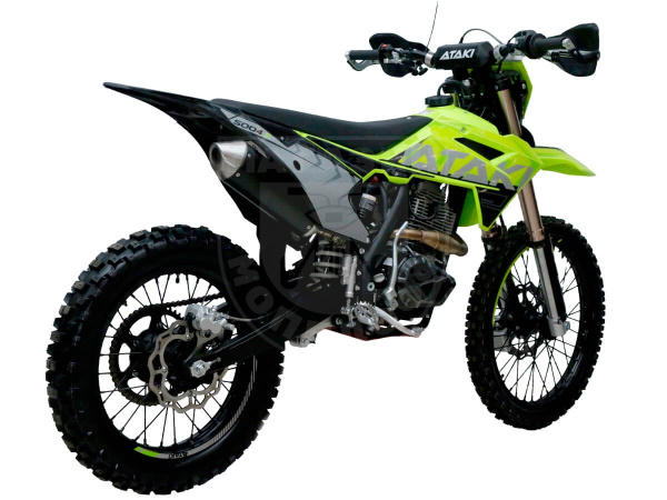 Ataki Мотоцикл ATAKI S004-R 300 (4T PR300) 21/18 зеленый