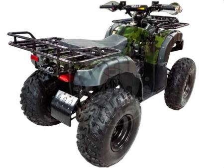 WELS Квадроцикл WELS Thunder 200 зелёный камуфляж
