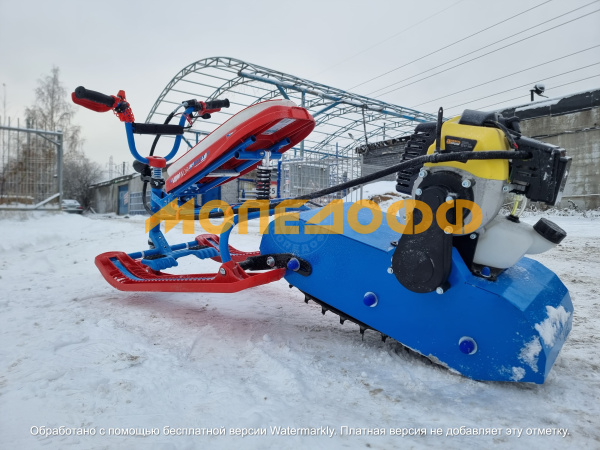 Детские снегоходы Снегоход детский Snow Kids Comfort blue/red