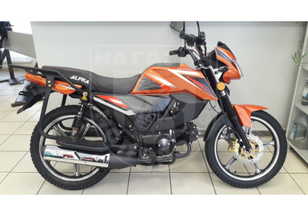 WELS Мопед Alpha 125 LUX 125(50) Альфа orange