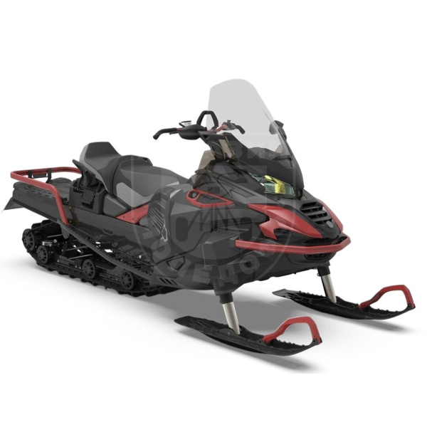 AODES Снегоход AODES Siberiacross 1000 WT 508mm LCD 6.8 красный