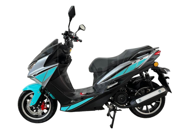 NEXUS МаксиСкутер ARC 50(125)сс 4т чёрноголубой