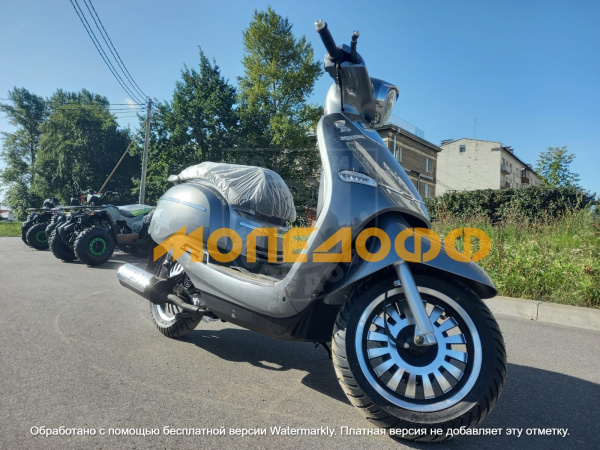 M1NSK Скутер M1NSK Vesna 50 (серый) Ретроскутер