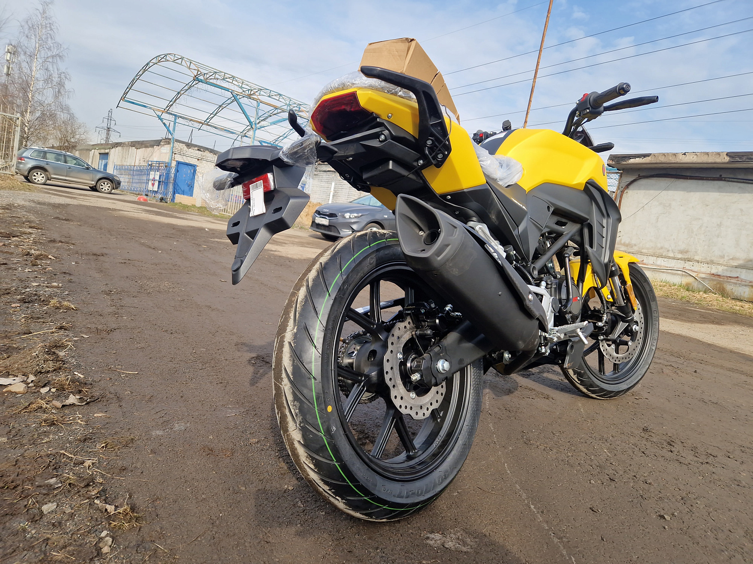 VMC Мопед VMC Grace 125 (50) yellow