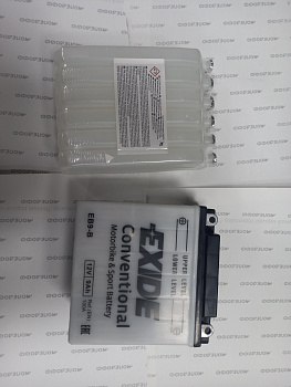 АКБ EXIDE 12V9Ah (131*139*73) (сухозар., необслуж.) (+ кислота)  в мотомагазине Мопедофф т. 88129814555.