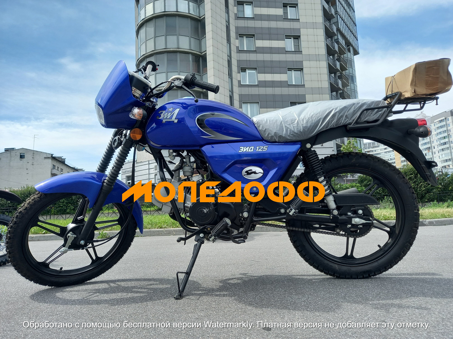 Зид Мотоцикл ЗиД 125 Blue