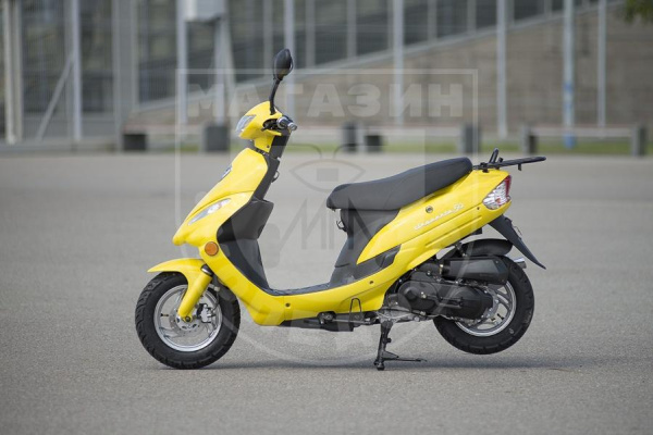 Скутер CINQUANTA 50 4т 50сс желтый