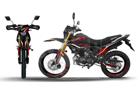 VMC Мотоцикл VMC Enduro CG250 - 250cc (черный)