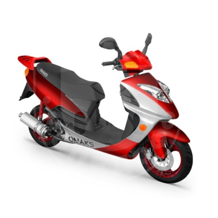 Скутер OMAKS B08 50СС red