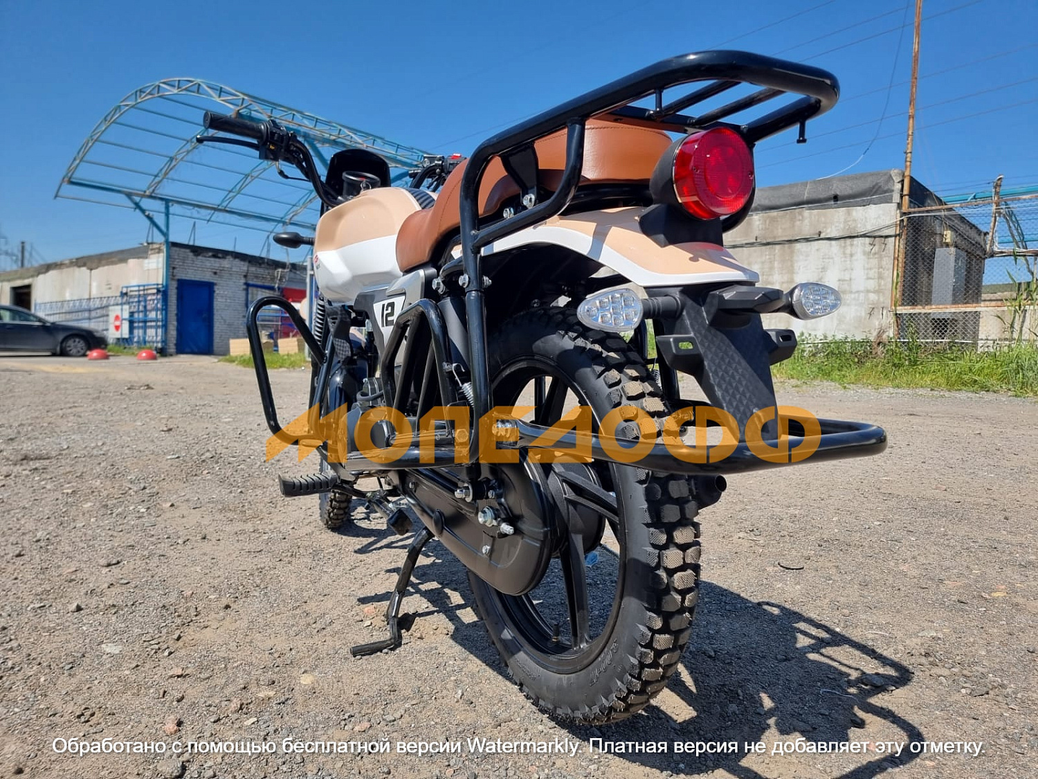 RATO Мопед RATO Warrior 2.0 brown story