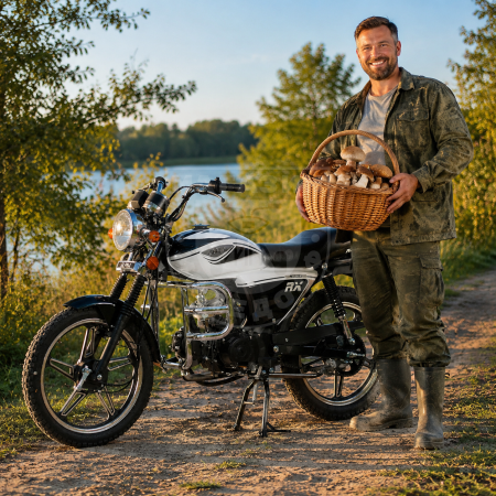 MM Мопед Альфа Alpha RX Black PRO