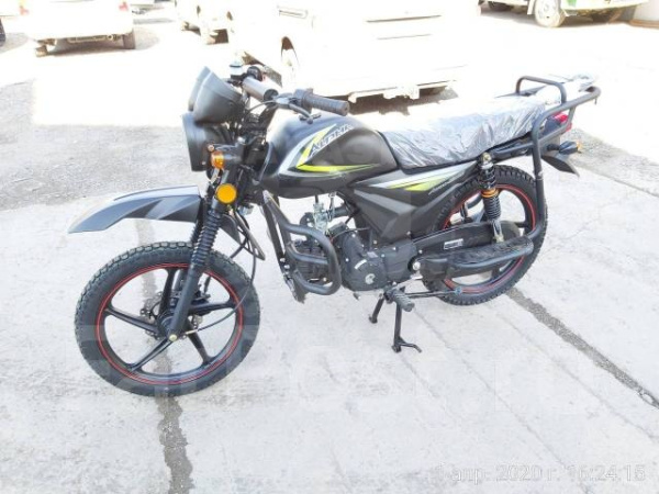 ROCKOT Мопед ROCKOT ALPHA OFFROAD M-12 (49.9сс) черный зеленый