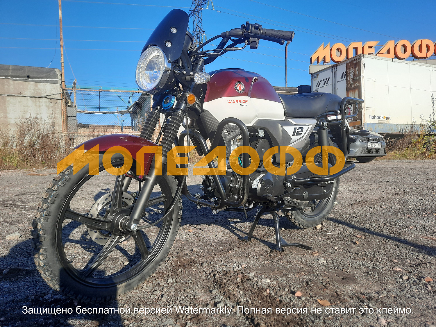 RATO Мопед RATO Warrior 1.0 Red