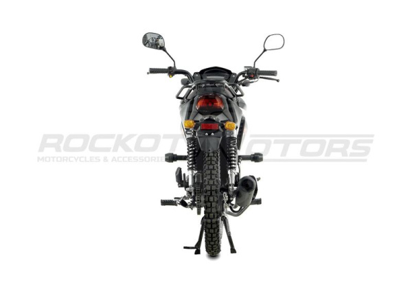 Мопед ROCKOT ALPHA CITY M-12 125(49.9) чёрный глянцевый