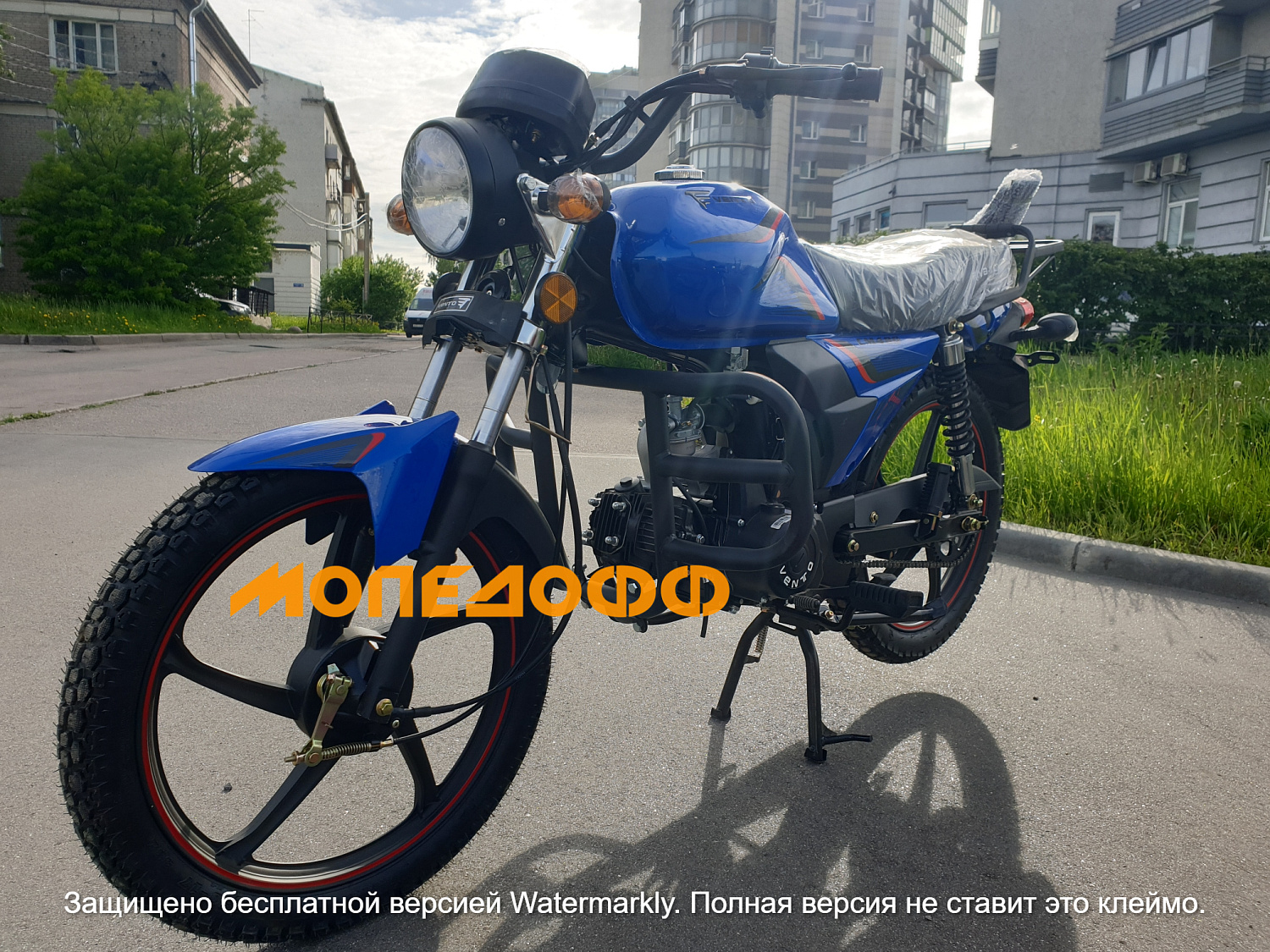 VENTO Мопед Alpha RIVA II CX Blue110(50)  (Альфа)