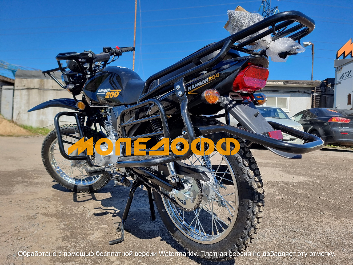 MINSK Минск Мотоцикл Минск M1NSK Ranger 200 (чёрный)