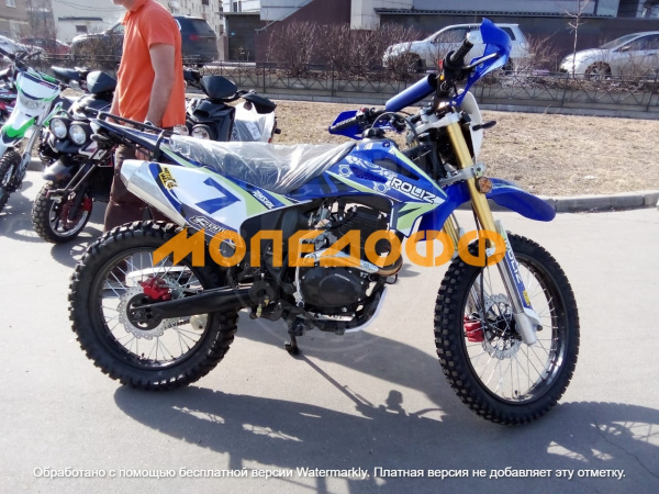 Roliz Мотоцикл Roliz Sport 003 ocean 172FMM кросс ПТС
