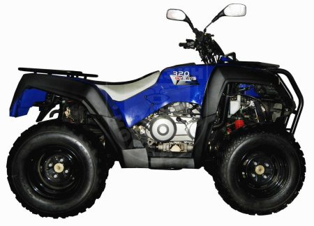 ADLY Квадроцикл ADLY 320 U 2WD (с цепным приводом) синий