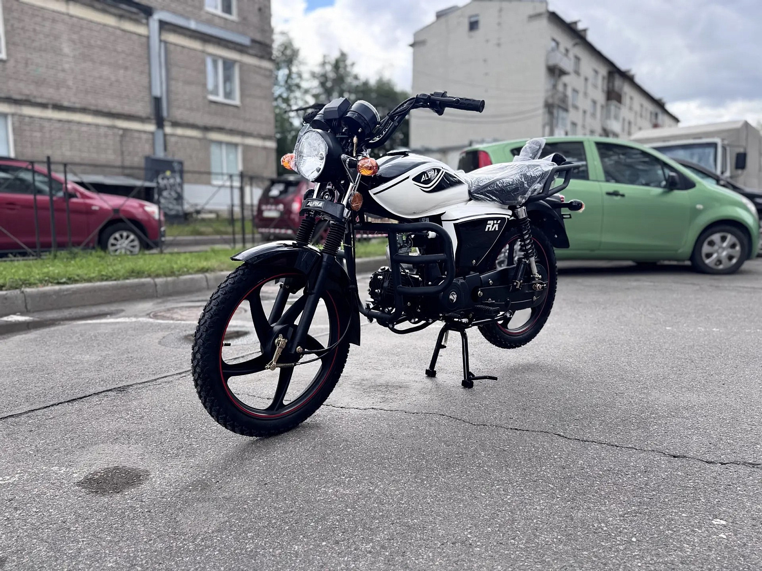 MM Мопед Alpha RX Black New PRO