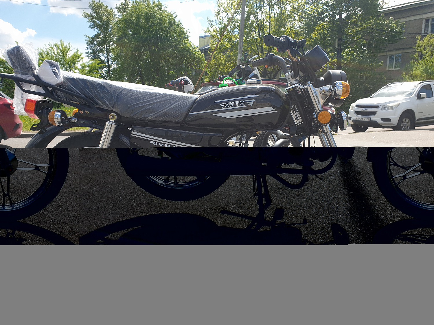 VENTO Мопед Alpha RIVA II black 110(50)  (Альфа)