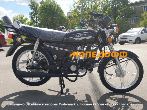 VENTO Мопед Alpha RIVA II black 110(50)  (Альфа)