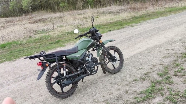 ROCKOT Мопед ROCKOT ALPHA OFFROAD M-12 (49.9сс) зеленый матовый