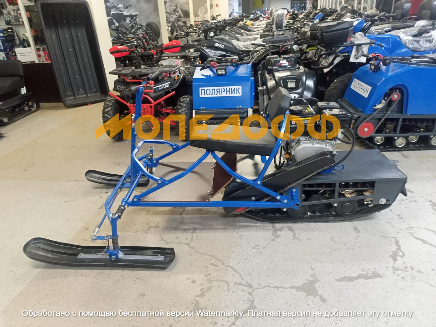 Снегоходы - Трансформеры Миниснегоход Полярник 8 Led Lifan