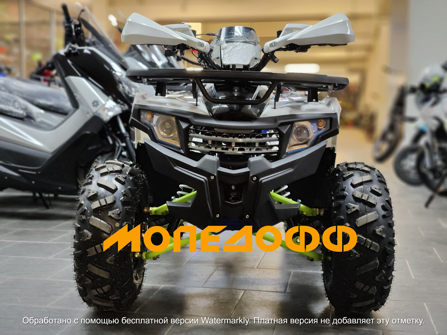 Dazzle Машинокомплект Dazzle ATV125 Raptor Pro White