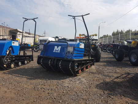 Двух-гусеничный М760 Мотобуксировщик Мужик М760 18,5л.с