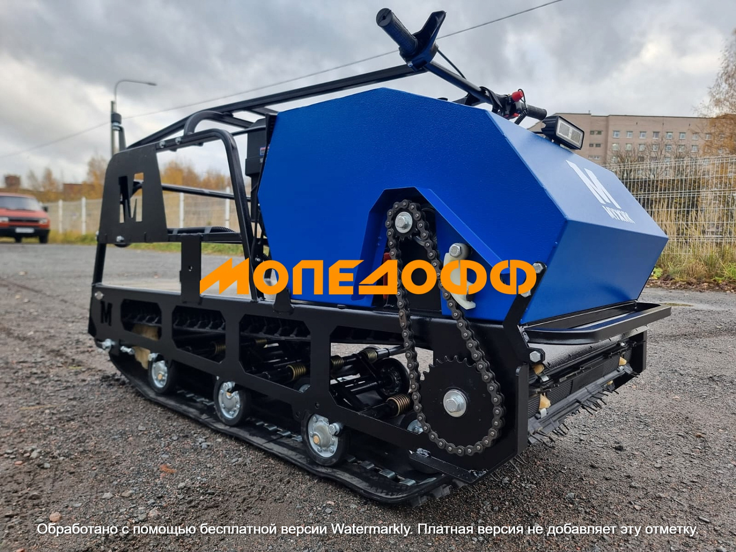 LUXE М600 Мотобуксировщик Мужик М600 22 л.с с реверсом