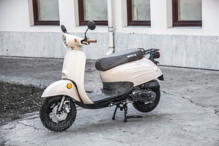 Ретро Скутер Wels VERDЕ 50cc(80) 4т