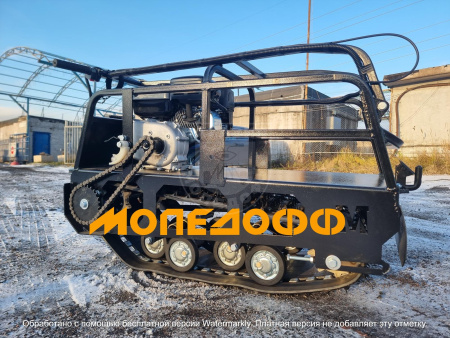 Одно-гусеничный М380 Мотобуксировщик Мужик М380