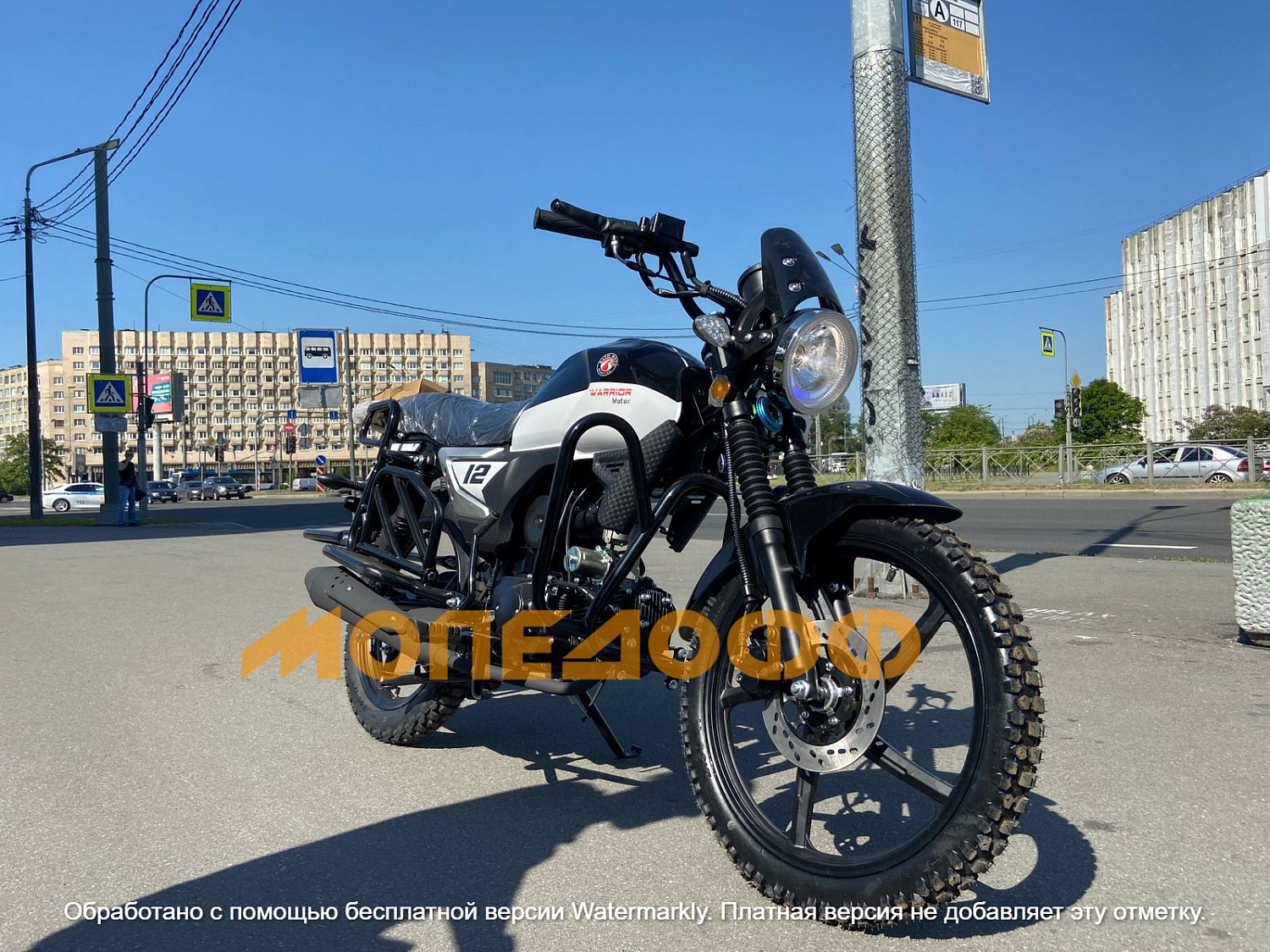 RATO Мопед RATO Warrior 2.0 Black Vision