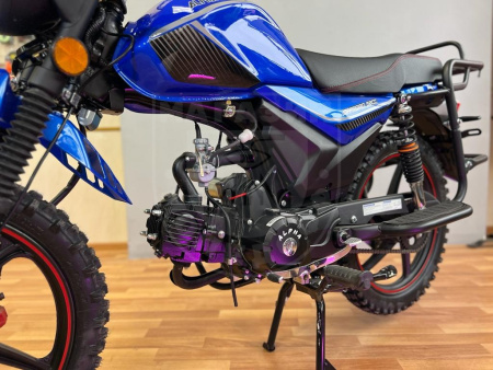 ROCKOT Мопед ROCKOT ALPHA OFFROAD M-12 (49.9сс) синий