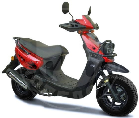 Dayun  Скутер Dayun Bison BWS  150-50 red