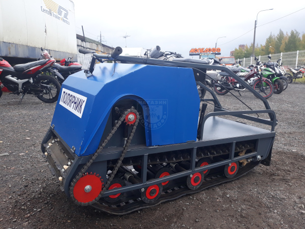 Compact Мотобуксировщик Полярник 11 Lite-S Blue