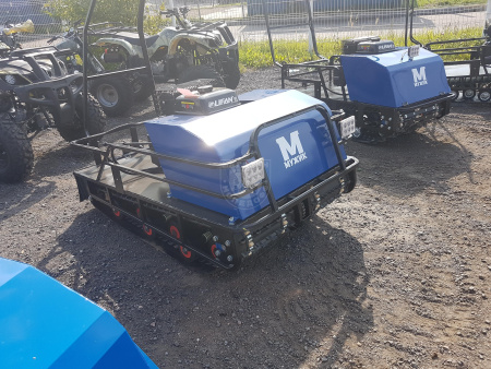 Двух-гусеничный М760 Мотобуксировщик Мужик М760 18,5л.с